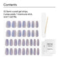 Dashing Diva Glaze Semi-Cured Gel Nail Polish Strips Baila con Fuego 32ct - New