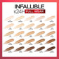 L'Oreal Paris Infallible Full Wear Waterproof Concealer 350 Bisque 0.33 fl oz - New