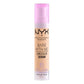 NYX Professional Makeup Bare With Me Serum Concealer 0.32oz 04 Beige - New