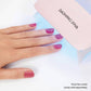 Dashing Diva Glaze Semi-Cured Gel Nail Polish Strips Jelly Glaze 32ct - New