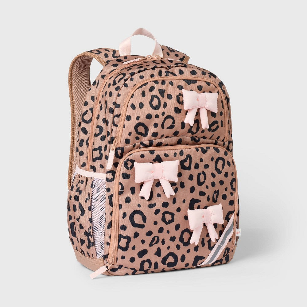 Kids 17 Classic Backpack  Cat  Jack™ Leopard Bookbag with Sternum Strap