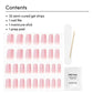 Dashing Diva Glaze Semi-Cured Gel Nail Polish Strips Jelly Glaze 32ct - New