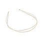 The Hair Edit Carved Chaplet Headband - New