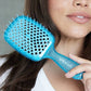 UNbrush Detangler Hair Brush Glitter Sapphire - Imperfect Box