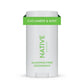 Native Solid Deodorant for Women & Men Cucumber & Mint  2.65oz - Imperfect Container