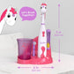 Brusheez Sparkle the Unicorn Kid's Electric Toothbrush Set - Imperfect Box