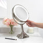 LED Variable Lighted Vanity Mirror Zadro: 10x Magnifying - Imperfect Box
