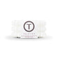 TELETIES Large Hair Ties 3pc Coconut White - Imperfect Box