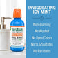 TheraBreath Fresh Breath Mouthwash Alcohol Free Icy Mint 16 fl oz - New