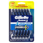 Gillette Sensor3 Comfort Men's Disposable Razors 12ct - New