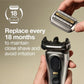 Braun Electric Shaver Replacement Head Silver - New