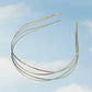 The Hair Edit Carved Chaplet Headband - New