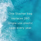 Stasher Reusable Silicone Travel Accessories Bag Set - 2pk