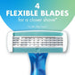 BiC Soleil Comfort Women's 4 Blade Disposable Razor 10ct - New