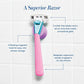 Athena Women's 5 Blade Reusable Razor Kit Pool Party - Imperfect Box