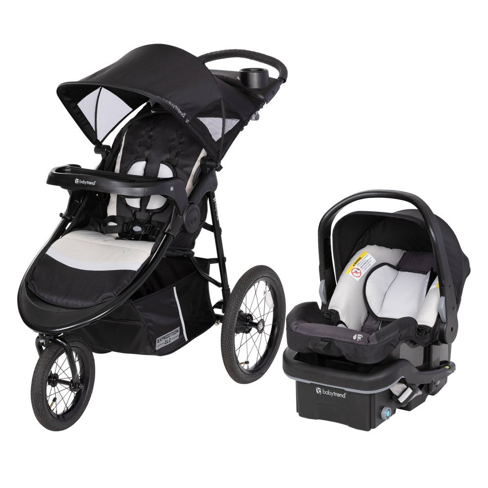 Baby Trend Expedition DLX Jogger Travel System with EZLift Plus Infant Car Seat  Madrid Tan