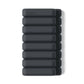 Bala Bangles 2pc Wrist & Ankle Weight Set Charcoal 2lb Adjustable Steel; Silicone Weights - Imperfect Box