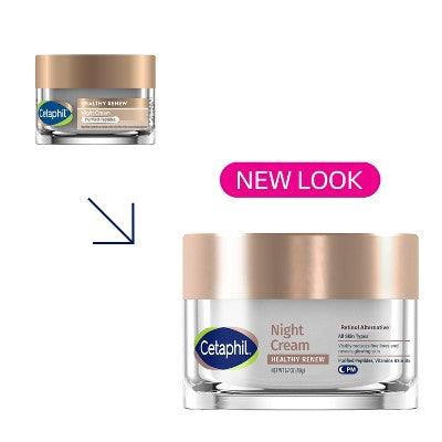 Cetaphil Healthy Renew Night Face Cream 1.7oz - Imperfect Box