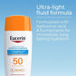 Eucerin Sun Advanced Hydration Face Lotion SPF 50 1.7 fl oz - Imperfect Box