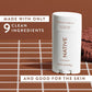 Native Solid Deodorant for Women & Men Coconut & Vanilla 2.65oz - Imperfect Container