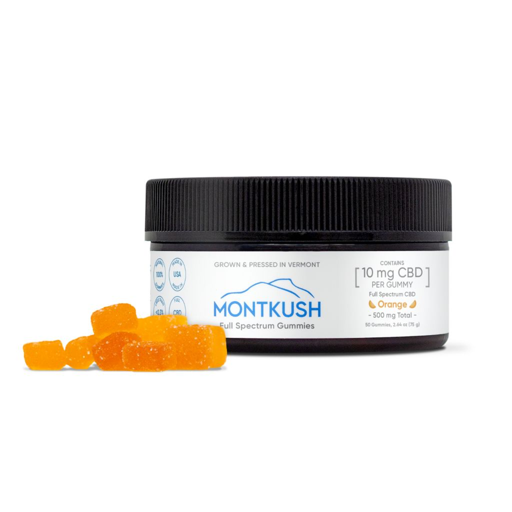 Montkush 10mg Choice of Flavor Full Spectrum Gummies