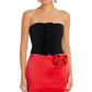 Endless Rose Strapless Flower Top