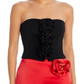 Endless Rose Strapless Flower Top