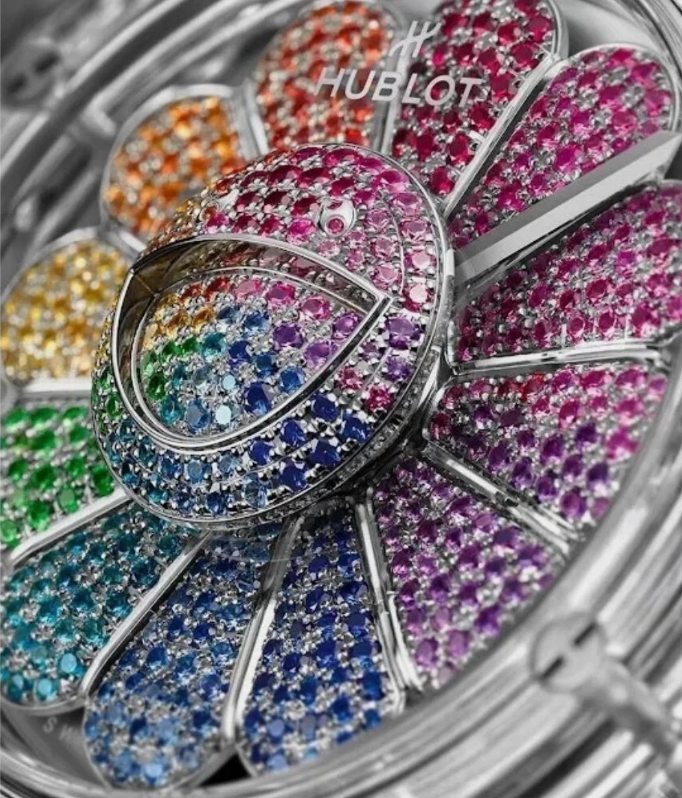 hublot-takashi-murakami-sapphire-rainbow-classic-fusion-only-100-worldwide