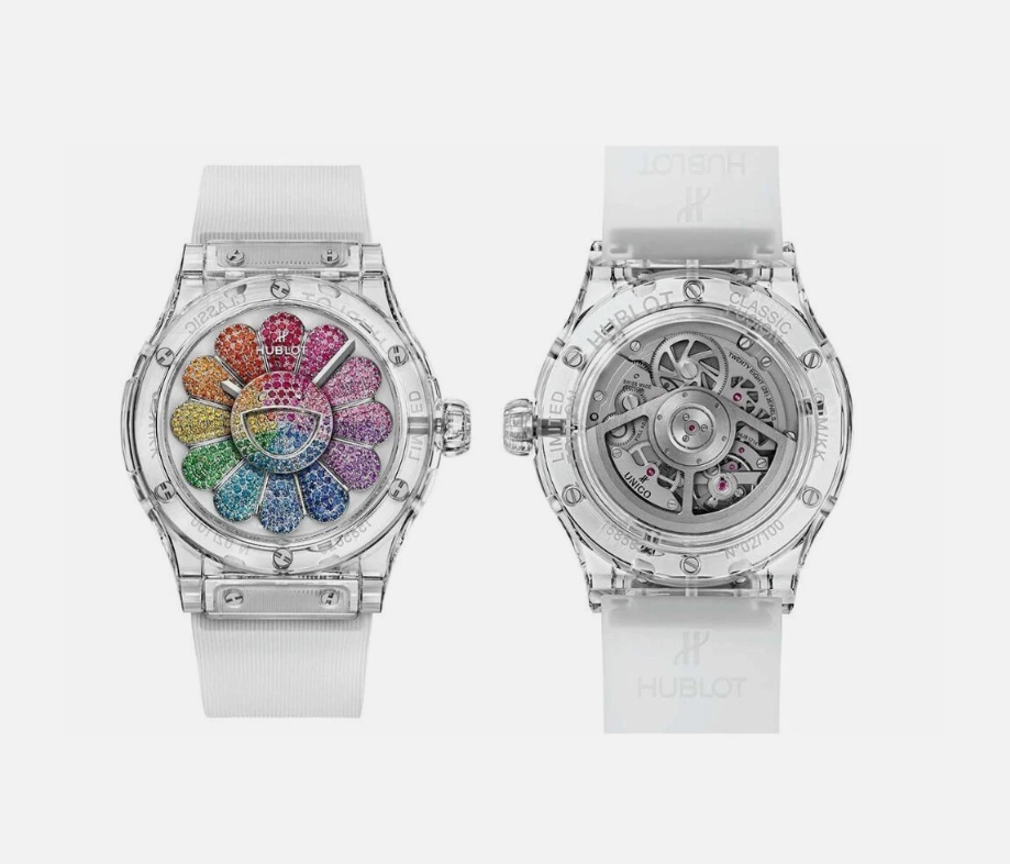hublot-takashi-murakami-sapphire-rainbow-classic-fusion-only-100-worldwide