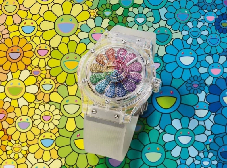 hublot-takashi-murakami-sapphire-rainbow-classic-fusion-only-100-worldwide