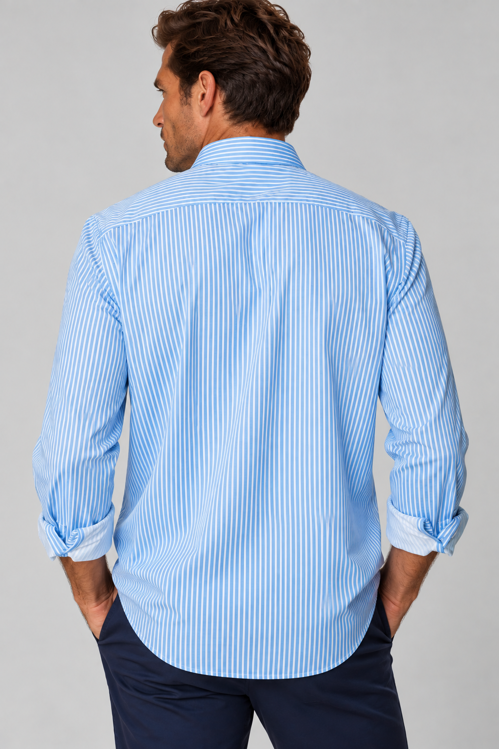 Hansen Stripe Long Sleeve Shirt
