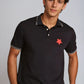 Happy Polo Shirt - Black
