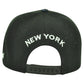New York City NY NYC Galactic Sublimated Galaxy Flat Bill Snapback Black Hat Cap