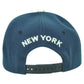 New York City NY NYC Galactic Sublimated Galaxy Flat Bill Snapback Navy Hat Cap