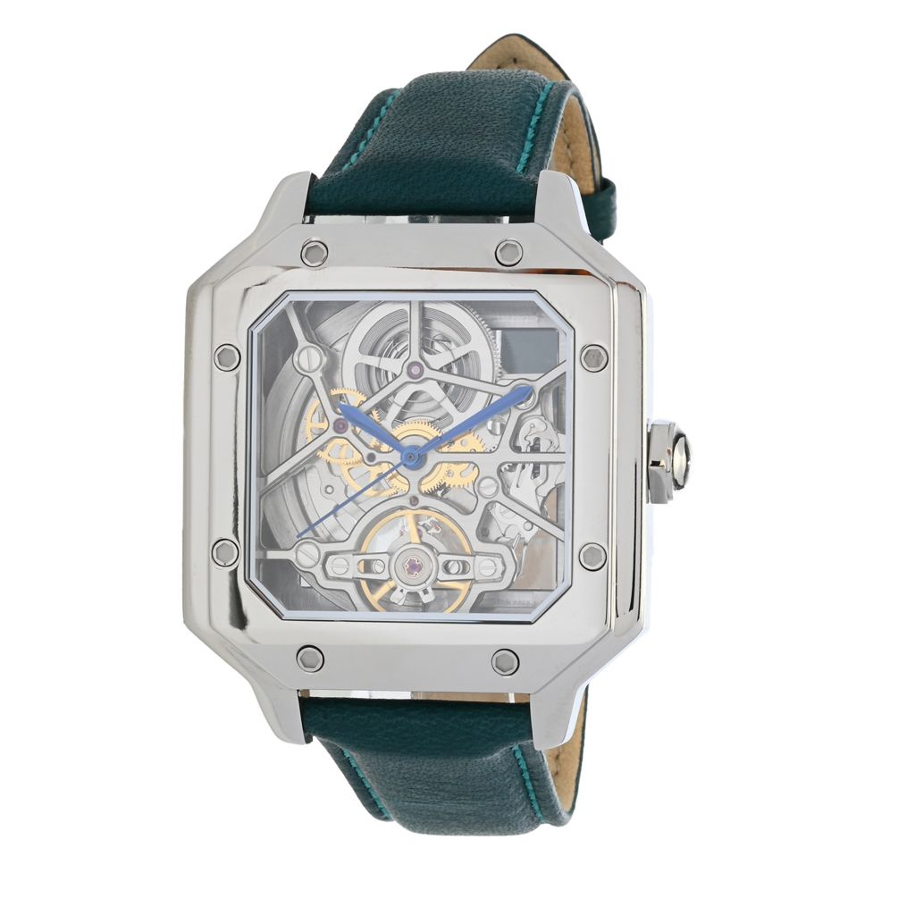 Constantin Weisz 40mm Alberto Skeleton LE Automatic Strap Watch