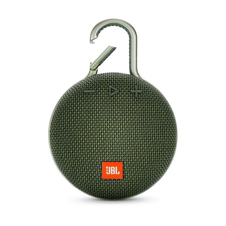 JBL क्लिप 3 पोर्टेबल ब्लूटूथ स्पीकर विद कैराबिनर - ग्रीन