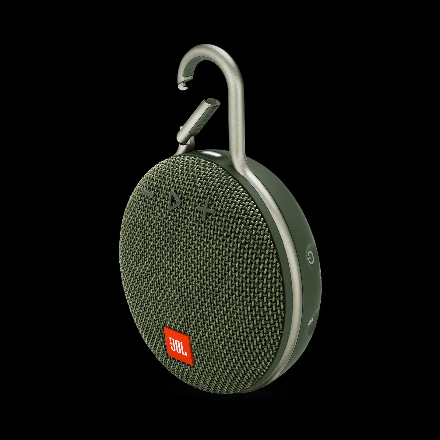 JBL क्लिप 3 पोर्टेबल ब्लूटूथ स्पीकर विद कैराबिनर - ग्रीन