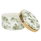 Green Delft Trinket Dish with Lid