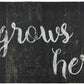 20"x55" Oversized Cushioned Anti-Fatigue Kitchen Runner Mat (Love Grows Here)