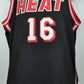 NBA Miami Heat Power Forward James Johnson 16 Signed Autographed Black Replic