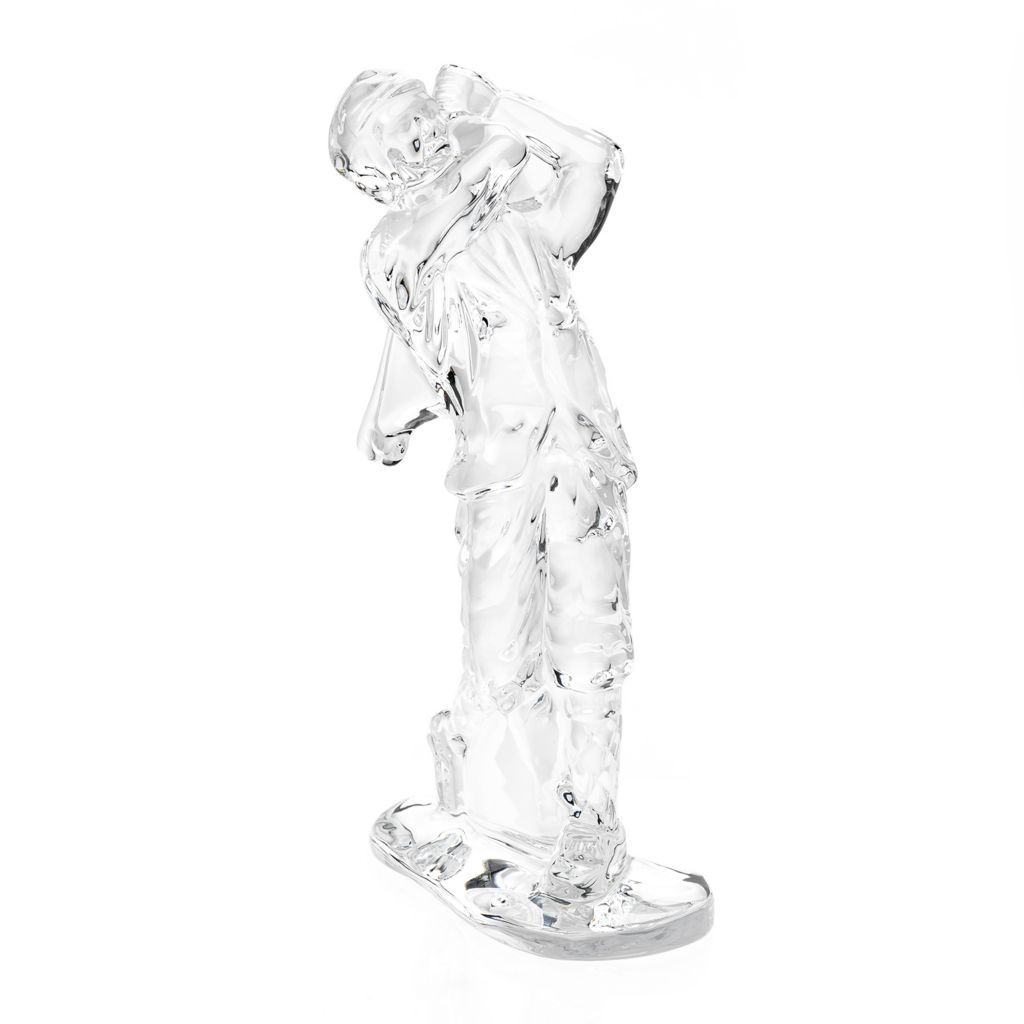 Waterford Crystal 6.5" Golfer Hand-Finished Collectible