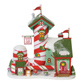 Department 56 North Pole Candy Striper Lit & Animated House