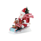 Possible Dreams Ready Santa! Rudolph Sledding Santa Figurine
