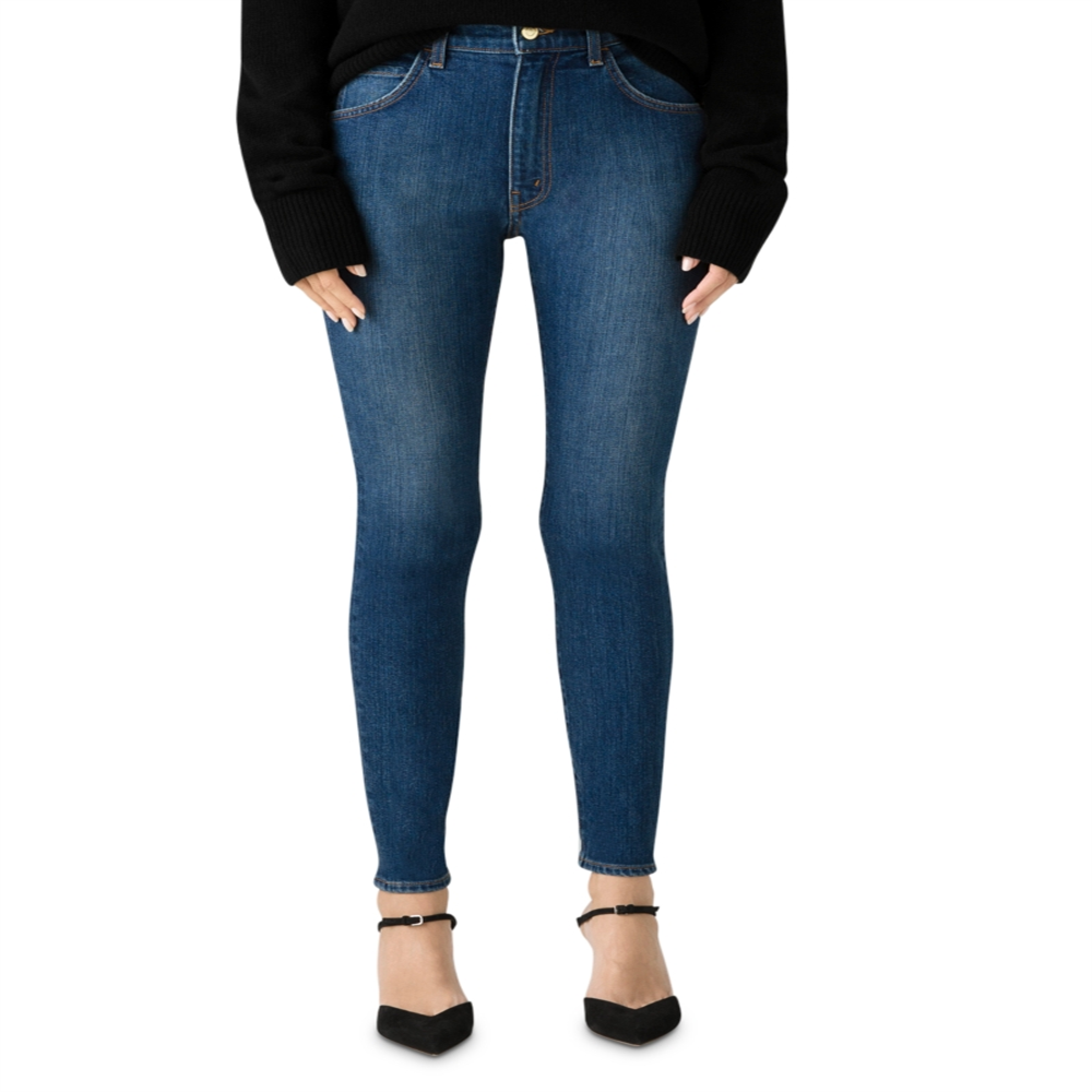St. John Newport High Rise Skinny Jeans Navy Size 2