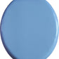 J&V Textiles Soft Round Toilet Seat With Easy Clean & Change Hinge, Padded