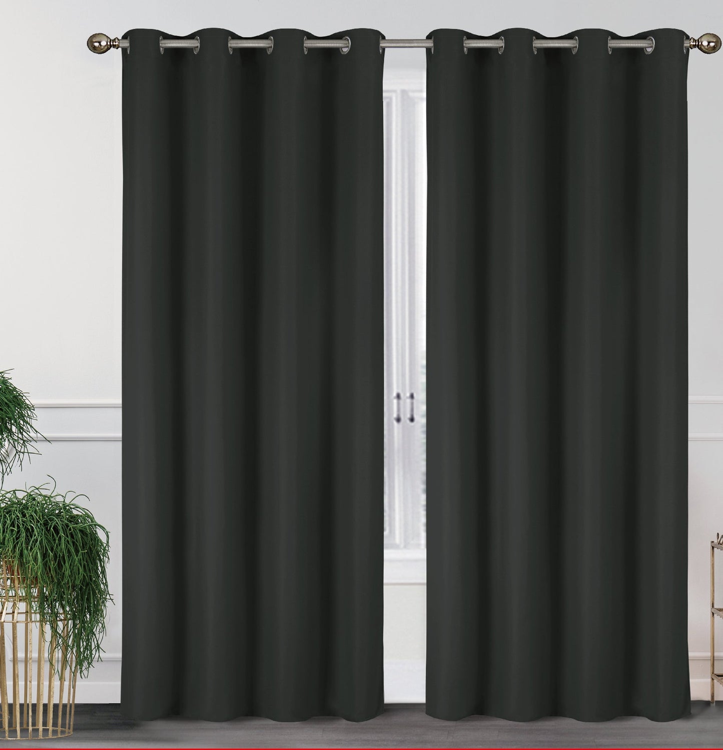2 का पैक - 55'' X 84'' सॉलिड थर्मल ब्लैकआउट पैनल (19 रंग)
