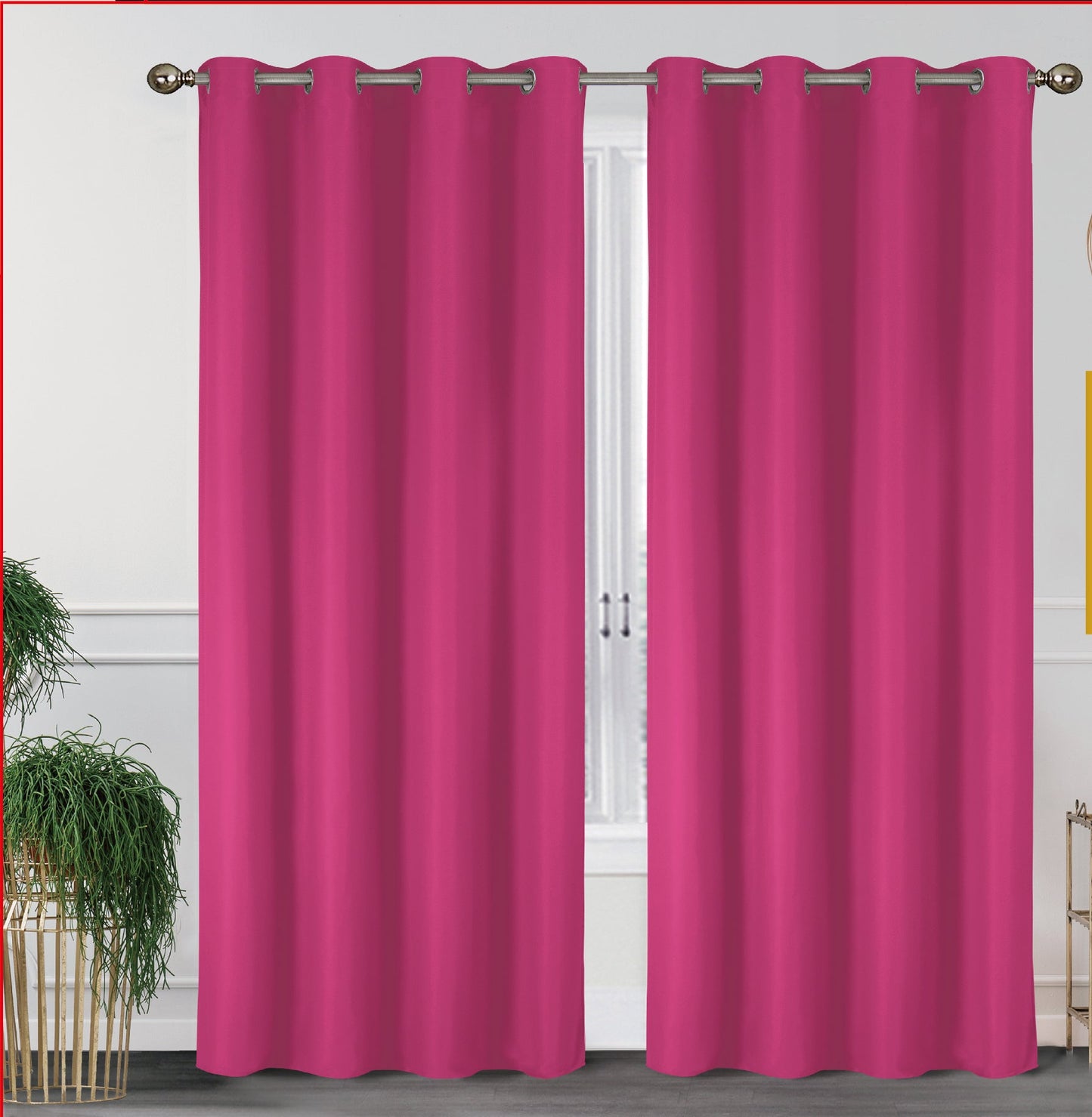 2 का पैक - 55'' X 84'' सॉलिड थर्मल ब्लैकआउट पैनल (19 रंग)