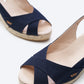 Llansa Canvas Espadrille Sandal Wedges