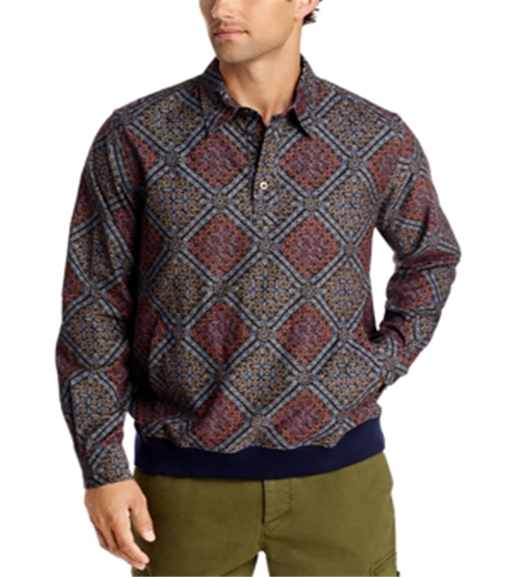Paul Smith Pullover Diamond Shirt Size XL
