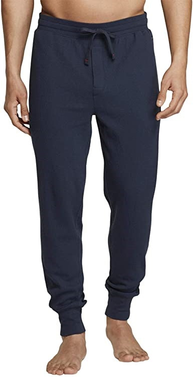 Tommy Hilfiger Men's Thermal Joggers Navy Size Small